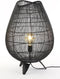 Light & Living Tafellamp Yumi - Zwart - Ø40cm - Modern - Kerst cadeau - Kerst cadeautjes - Cadeau vrouw - Cadeau man - Cadeau voor haar - Cadeau voor hem - Kerstcadeau - Kerst kado - Kado man - Kado vrouw