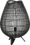 Light & Living Tafellamp Yumi - Zwart - Ø40cm - Modern - Kerst cadeau - Kerst cadeautjes - Cadeau vrouw - Cadeau man - Cadeau voor haar - Cadeau voor hem - Kerstcadeau - Kerst kado - Kado man - Kado vrouw
