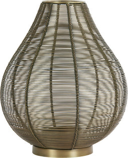Light&living Theelicht Ø22x25 cm SUNEKU antiek brons