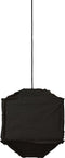 Light & Living Titan Hanglamp - Zwart - 40x40x50cm