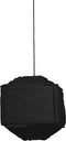 Light & Living Titan Hanglamp - Zwart - 40x40x50cm