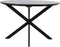 Light & Living Tomochi - Ronde Eettafel - Marmer Zwart - Ø120x78 cm