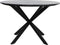 Light & Living Tomochi - Ronde Eettafel - Marmer Zwart - Ø120x78 cm