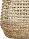 Light & Living Tripoli Hanglamp - Rotan Naturel/Wit - Ø37,5x58cm
