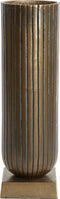 Light&living Vaas 15x15x50 cm JIRONA ruw antiek brons