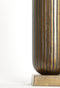 Light&living Vaas 15x15x50 cm JIRONA ruw antiek brons