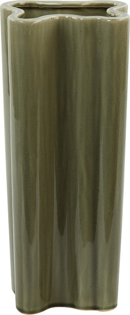 Light&living Vaas 20x18,5x40,5 cm EZO keramiek bruin