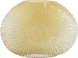 Light&living Vaas 32.5x10x24 cm CONCHA licht geel