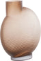 Light&living Vaas 33x16,5x36,5 cm TORNA glas bruin