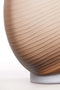Light&living Vaas 33x16,5x36,5 cm TORNA glas bruin