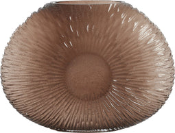 Light&living Vaas 40,5x11x30,5 cm CONCHA donker bruin