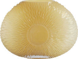 Light&living Vaas 40,5x11x30,5 cm CONCHA licht geel