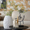 Light & Living Vaas Aloha S - Polyresin - Wit - 30 x 40 x 19 cm (BxHxD)