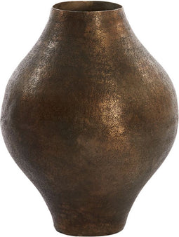 Light & Living Vaas Altea - Antiek Brons - Ø21cm - Modern