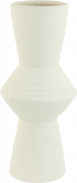Light & Living - Vaas Ayla Wit - Keramiek Creme - 51x23x23cm (hxbxd)