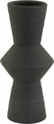 Light & Living - Vaas Ayla Zwart - Keramiek Zwart - 51x23x23cm (hxbxd)