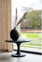 Light & Living Vaas Binco - Zwart - Ø26cm - Modern - Kerst cadeau - Kerst cadeautjes - Cadeau vrouw - Cadeau man - Cadeau voor haar - Cadeau voor hem - Kerstcadeau - Kerst kado - Kado man - Kado vrouw