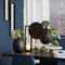 Light & Living Vaas Binco - Zwart - Ø26cm - Modern - Kerst cadeau - Kerst cadeautjes - Cadeau vrouw - Cadeau man - Cadeau voor haar - Cadeau voor hem - Kerstcadeau - Kerst kado - Kado man - Kado vrouw