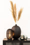 Light & Living Vaas Binco - Zwart - Ø30cm - Modern