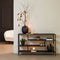 Light & Living Vaas Binco - Zwart - Ø30cm - Modern