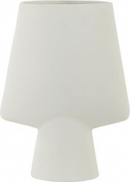 Light & Living Vaas Ciara M - Keramiek - Wit - 16 x 41 x 31 cm (BxHxD)