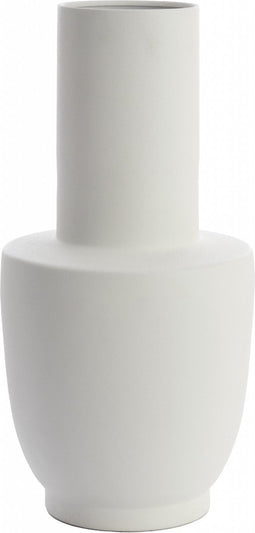 Light & Living Vaas Datuh - Metaal - Creme/Wit - 29 x 55 x 29 cm (BxHxD)