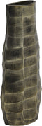 Light&living Vaas deco 15x8,5x33 cm MUKA antiek brons