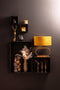 Light&living Vaas deco 15x8,5x33 cm MUKA antiek brons