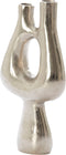 Light&living Vaas deco 17x6x31,5 cm KOTANI ruw nikkel