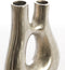 Light&living Vaas deco 17x6x31,5 cm KOTANI ruw nikkel