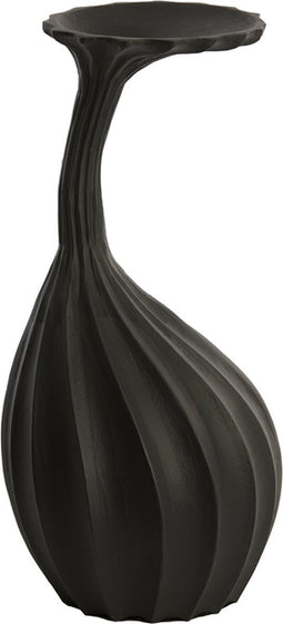 Light&living Vaas deco 19x19x38 cm NYOKO mat zwart