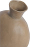 Light&living Vaas deco 20x15x29 cm BUGIBBA mat bruin