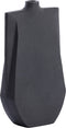 Light&living Vaas deco 21x7,5x41 cm MAKAHA mat zwart