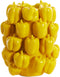 Light&living Vaas deco 23,5x23x32,5 cm BELLPEPPER keramiek glanzend geel