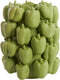 Light&living Vaas deco 23,5x23x32,5 cm BELLPEPPER keramiek mat groen
