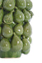 Light&living Vaas deco 23,5x23x32,5 cm NATALIA keramiek donker groen