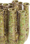 Light&living Vaas deco 25x17x30 cm LEANJA keramiek groen