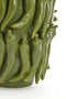 Light&living Vaas deco 26,5x25x39 cm PEPPER keramiek donker groen