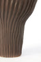 Light&living Vaas deco 26x25,5x31,5 cm MORABA donker bruin