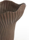 Light&living Vaas deco 26x25,5x31,5 cm MORABA donker bruin