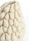 Light&living Vaas deco 27x26,5x33 cm GARLIC crème