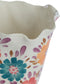 Light&living Vaas deco 28,5x27x28 cm FLORI rood-oranje-paars