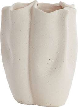 Light&living Vaas deco 28x27,5x36,5 cm SANGULI keramiek crème