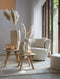 Light&living Vaas deco 28x27,5x56 cm SANGULI keramiek crème