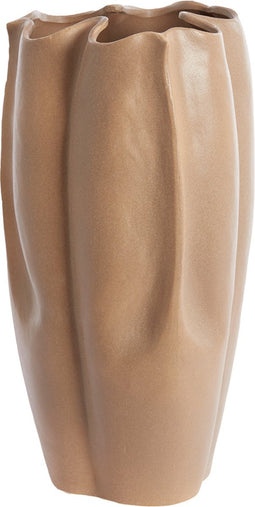 Light&living Vaas deco 28x27,5x56 cm SANGULI keramiek grijs bruin