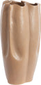 Light&living Vaas deco 28x27,5x56 cm SANGULI keramiek grijs bruin