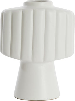 Light&living Vaas deco 29,5x18x38,5 cm GANDARA keramiek mat crème
