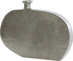 Light&living Vaas deco 32x3,5x30 cm OBIDA ruw nikkel