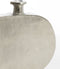 Light&living Vaas deco 32x3,5x30 cm OBIDA ruw nikkel