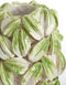 Light&living Vaas deco 32x31,5x36,5 cm CARAMBOLA keramiek crème+groen